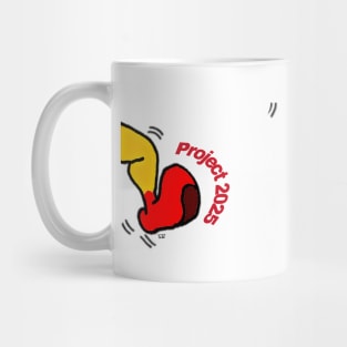 Kick Project 2025 To The Curb - Double-sided Mug